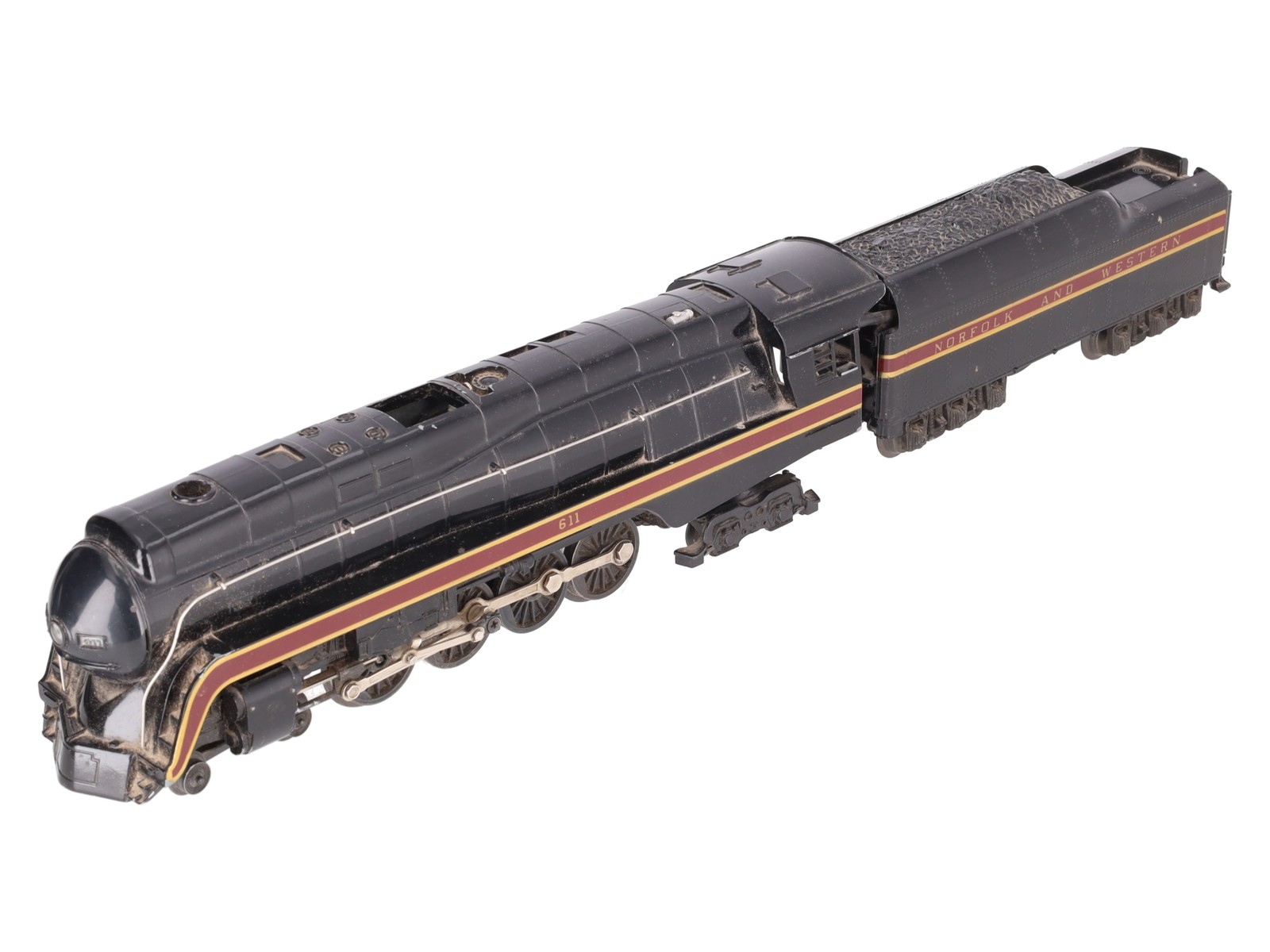 Lionel 6-8100 O Gauge Norfolk & Western 4-8-4 Steam Locomotive & Tender #611