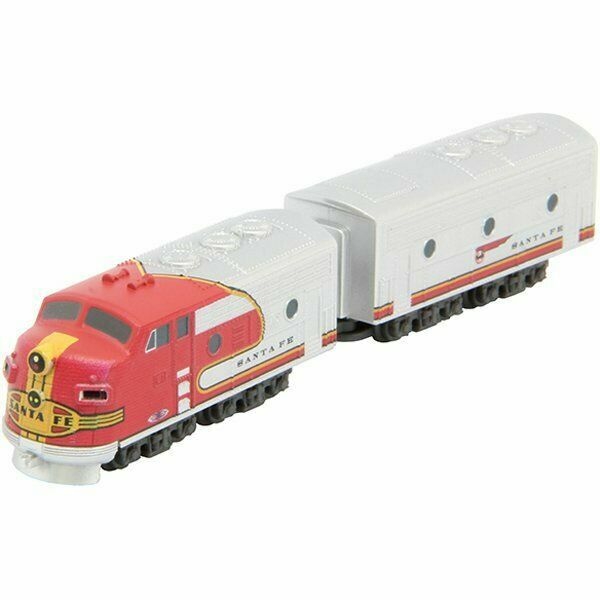 Z scale Rokuhan ST012-1 Powered ATSF EMD F7A/B Loco w/Mkln cplrs (tested) #1