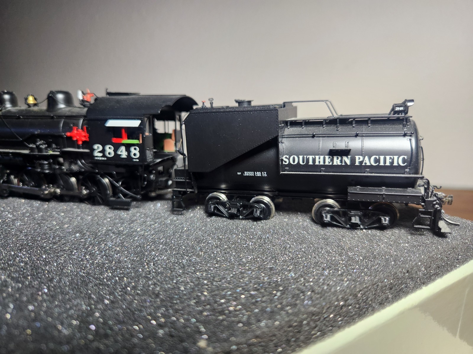 Challenger Imports brass HO Southern Pacific C-10 2-8-0 #2848