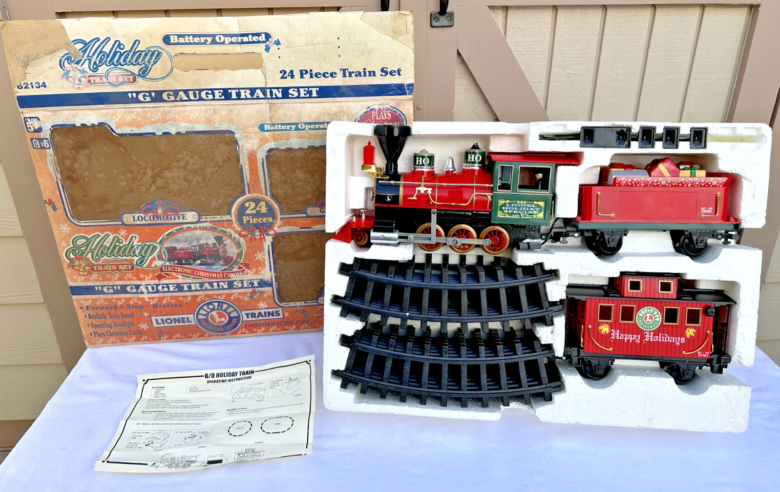 1999 Lionel “G” Gauge Holiday Train Set Locomotive
