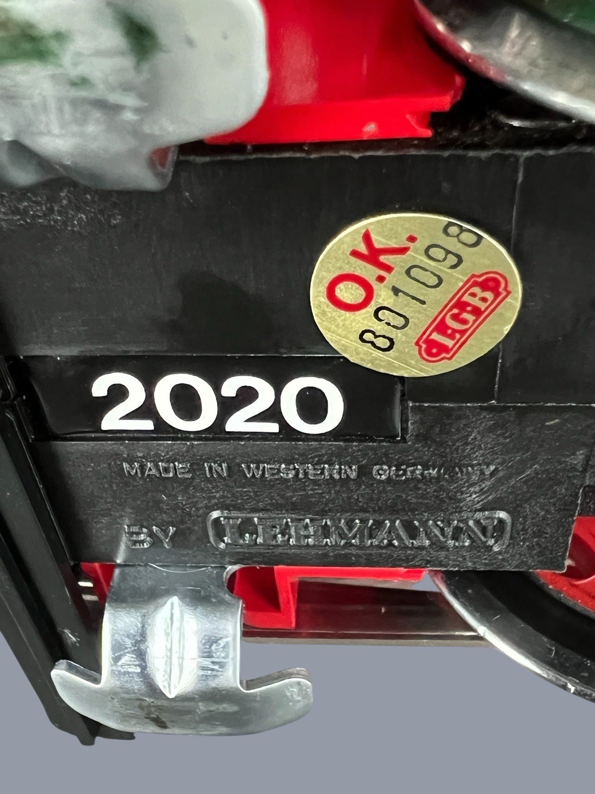 LGB Stainz 2020 G Gauge Steam Locomotive DC Analog 2-Rail Light Tested & Working