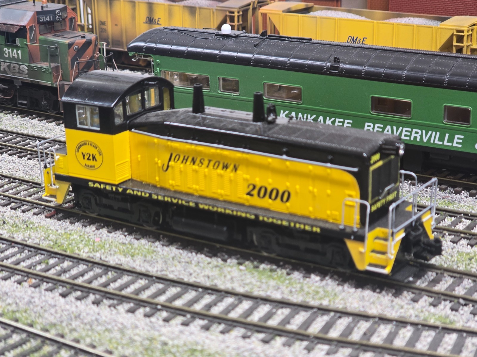 Johnstown 2000 Conemaugh Black Lick Railroad Bethlehem Steel Switcher NW2 DCC