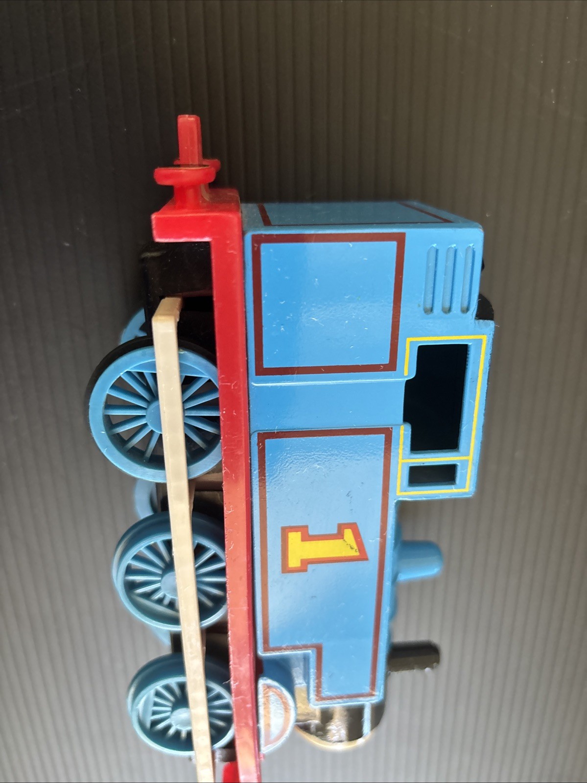 Vintage ERTL Thomas The Tank Engine 7” Die Cast Pull Back Train Working 1987
