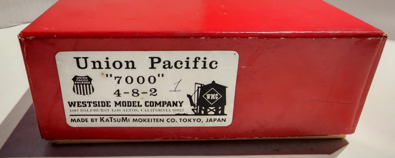 Westside Model Company HO 4-8-2 Locomotive “7000”