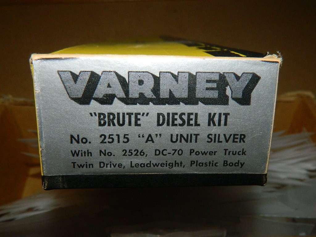 Vintage Varney No. 2515 HO Scale Brute Diesel Kit Locomotive New in the Box