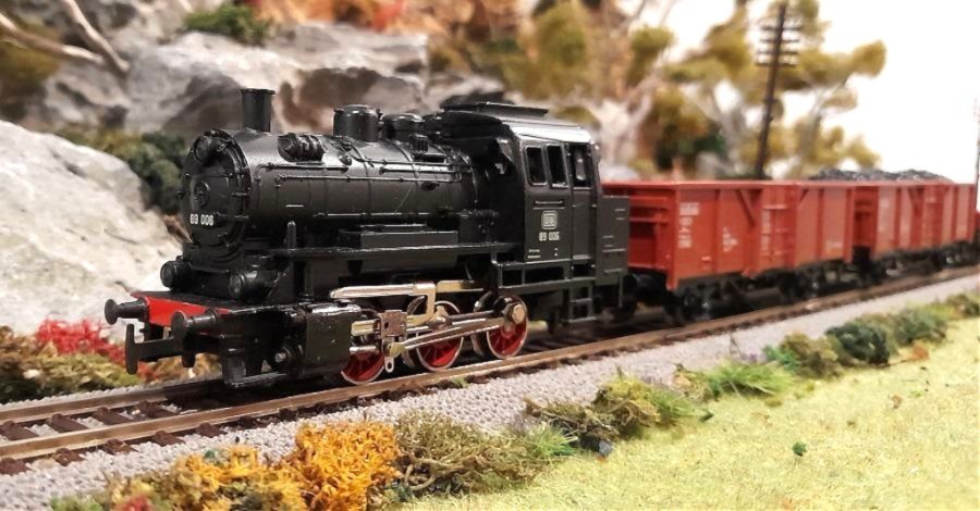 * 1/87 HO * Marklin * DB 0-6-0 Steam Locomotive No. 89 006 * Germany * 3000 *