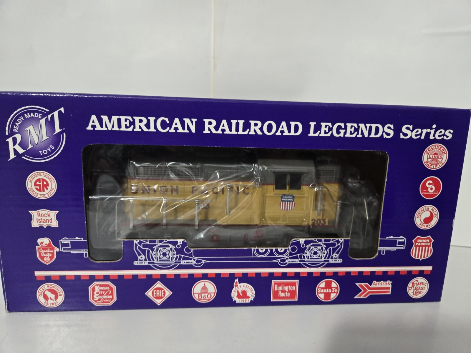 RMT O-O27 Gauge Union Pacific Diesel #203 Complete Powered Locomotive New Sweet