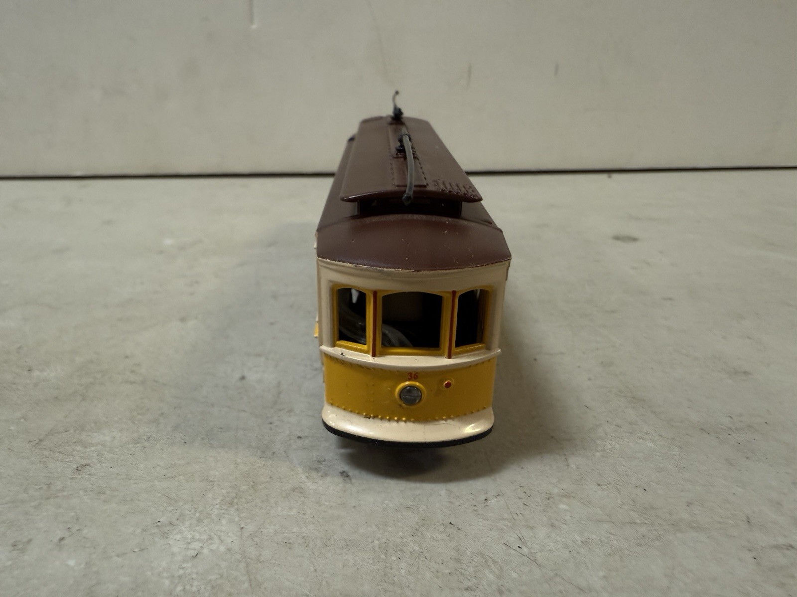 Bachmann HO Scale Brill Trolley #36-Yellow Item# 61048