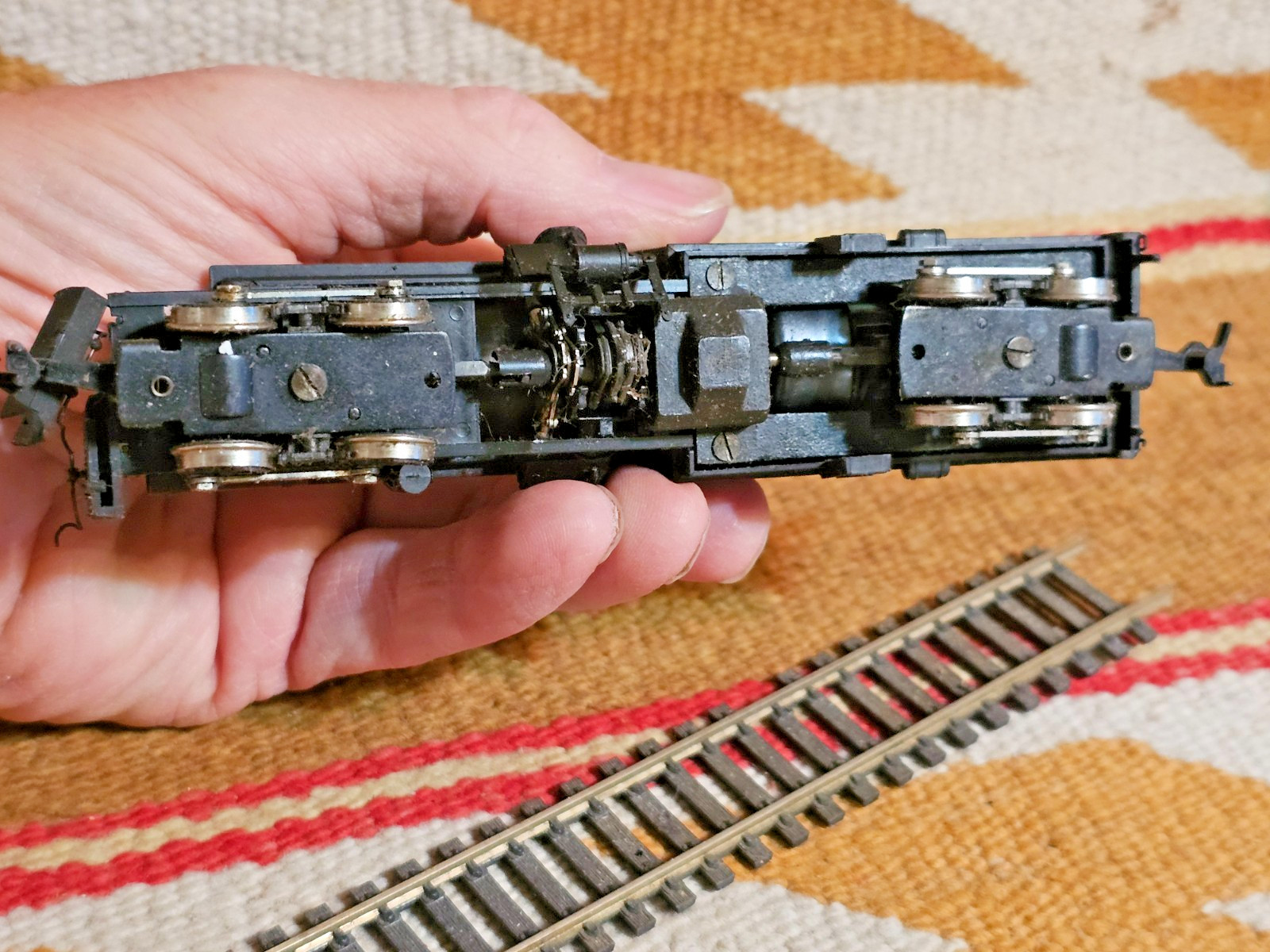 SCARC Rivarossi 17554 HO Scale Heisler 2 Track PACIFIC LUMBER Logging Locomotive