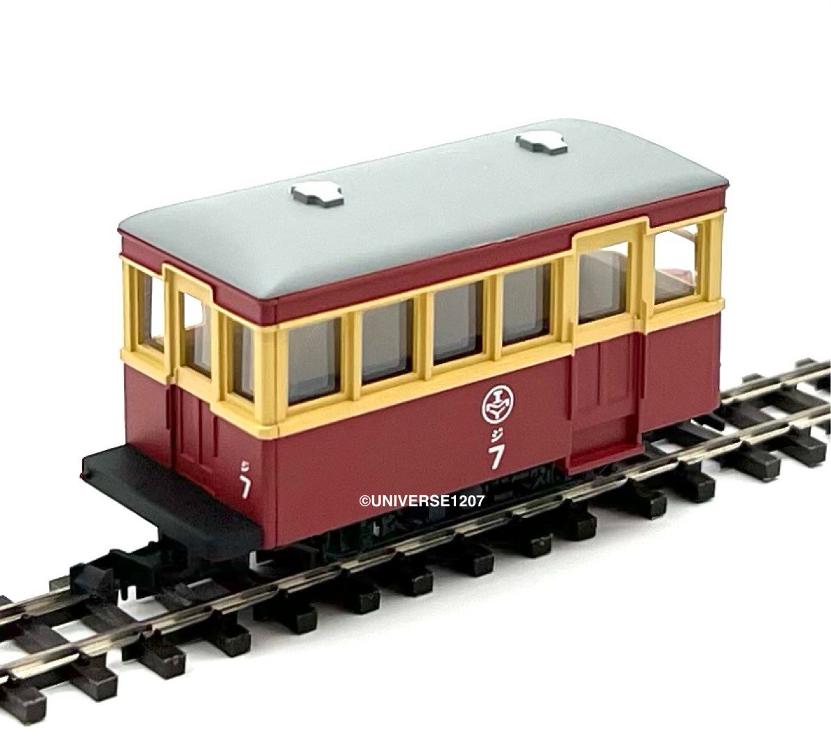 HOn30/HOe Tomytec Nekoya Narrow Gauge Railcar 2-Pack w/Power Drive Chassis H0e