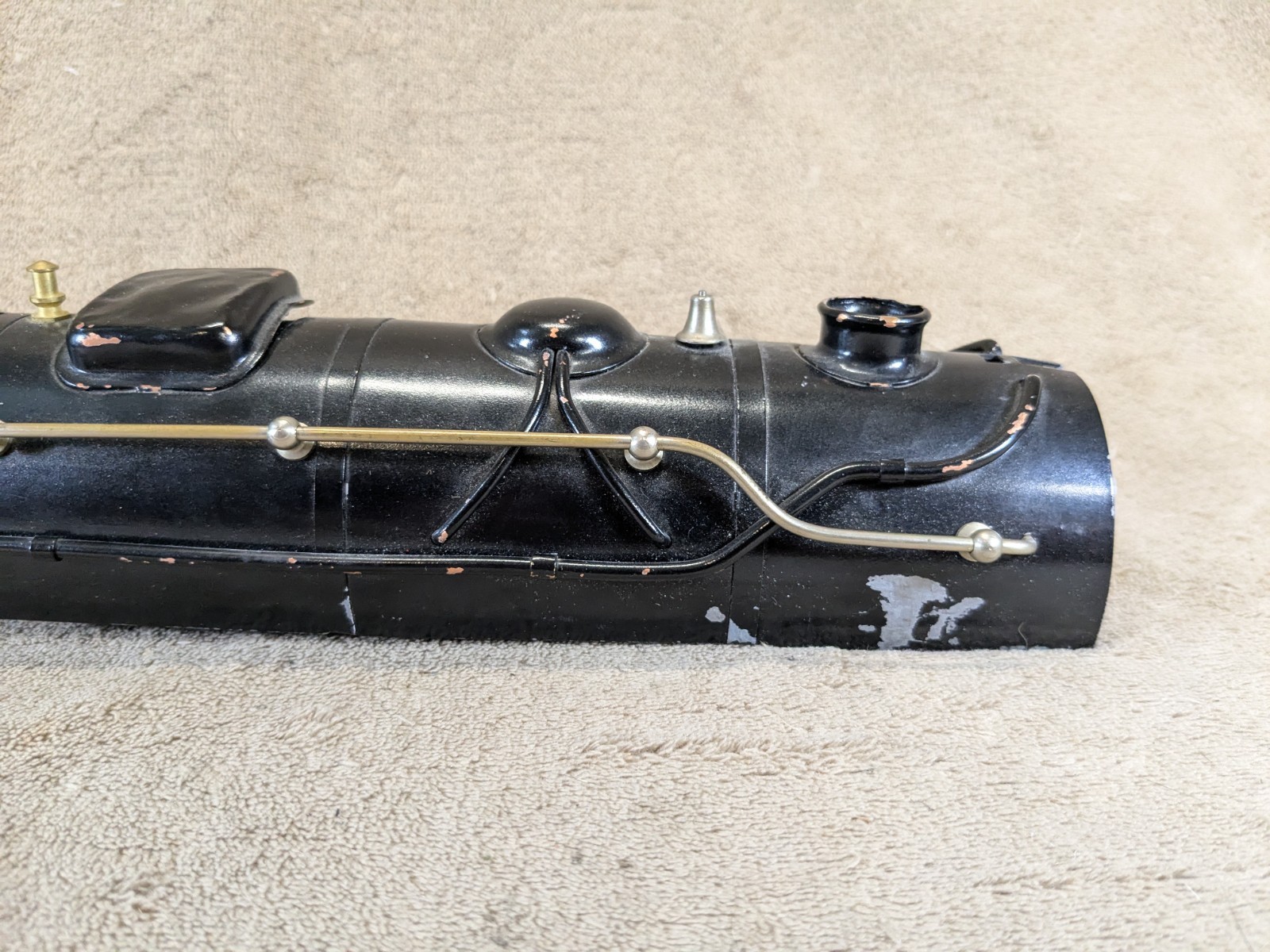 Lionel Prewar 1835E Locomotive Shell Body Only Black Gold Trim
