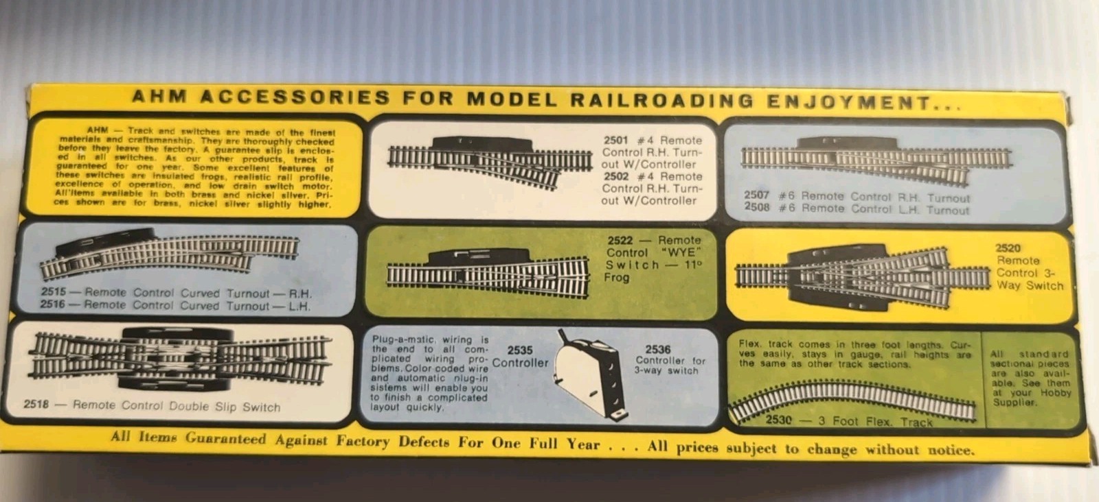 AHM Tempo HO Pennsylvania Fairbanks-Morse Dummy A Unit Diesel Locomotive #5024DD