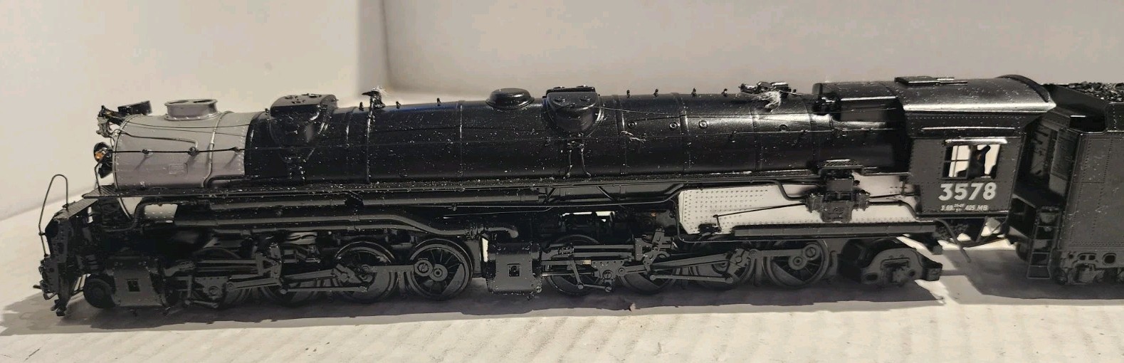 NJ Custom Brass HO Scale C&O H-7 2-8-8-2 Steam Locomotive Union Pacific #3578