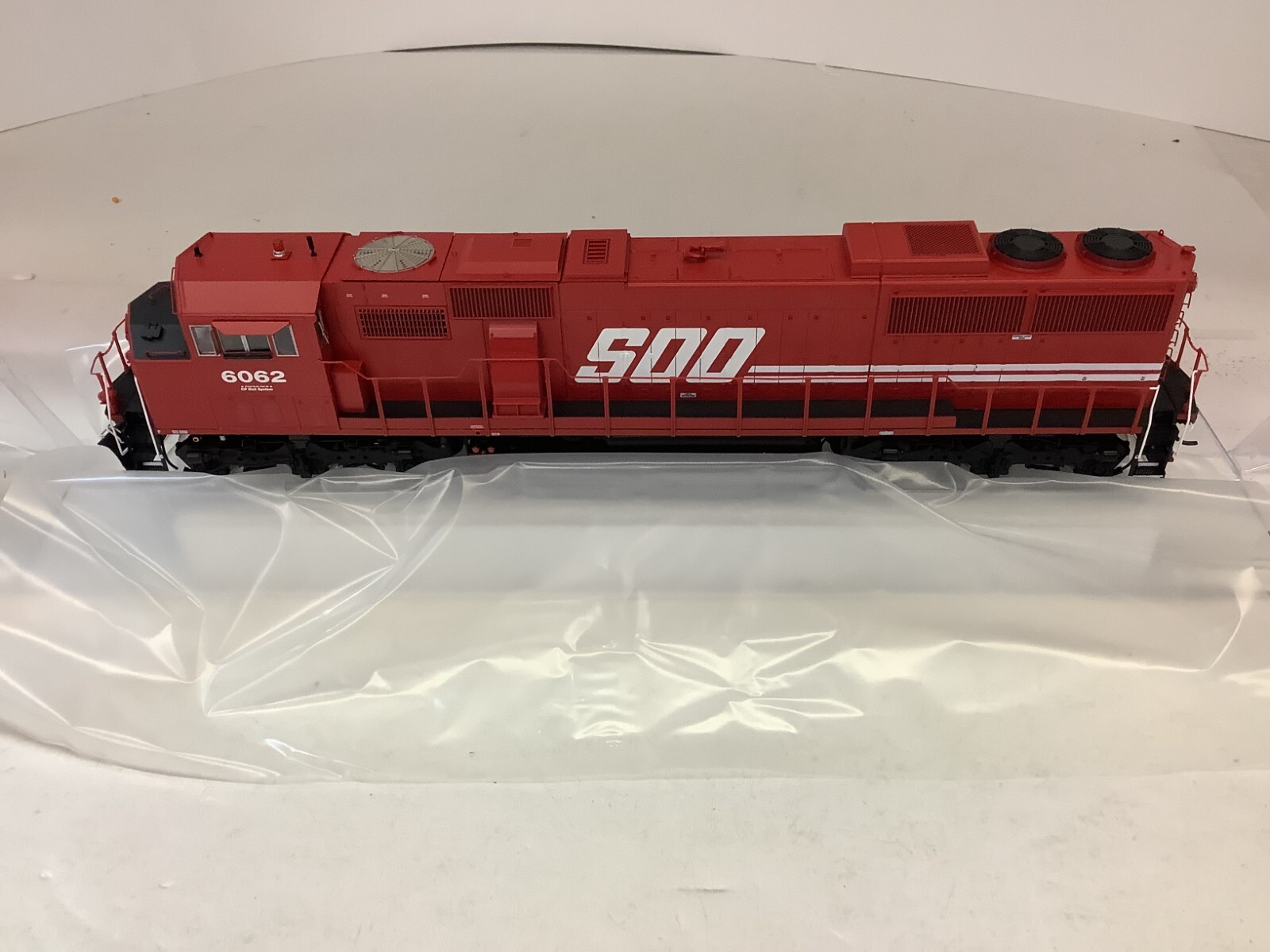 Athearn Genesis #G75623 HO scale “SOO Line” SD60M “Tri-Clops” DCC with Rd.#6062