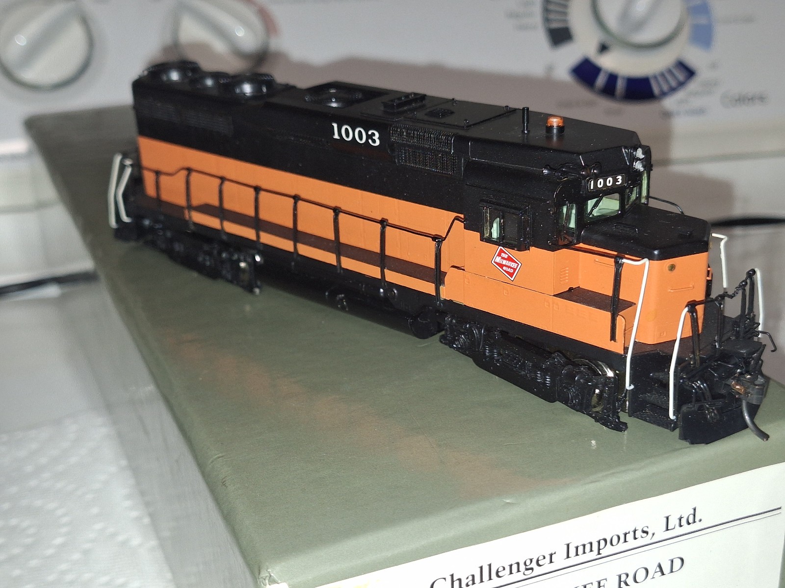 Challenger Imports Samhongsa Milwaukee Road GP-30 Phase II Brass