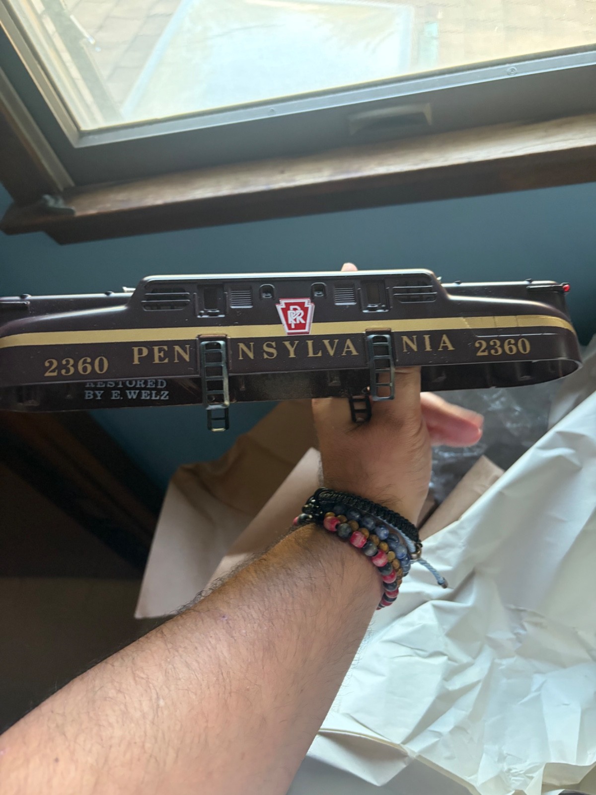 Lionel Trains GG1 restored shell by Eliot Welz