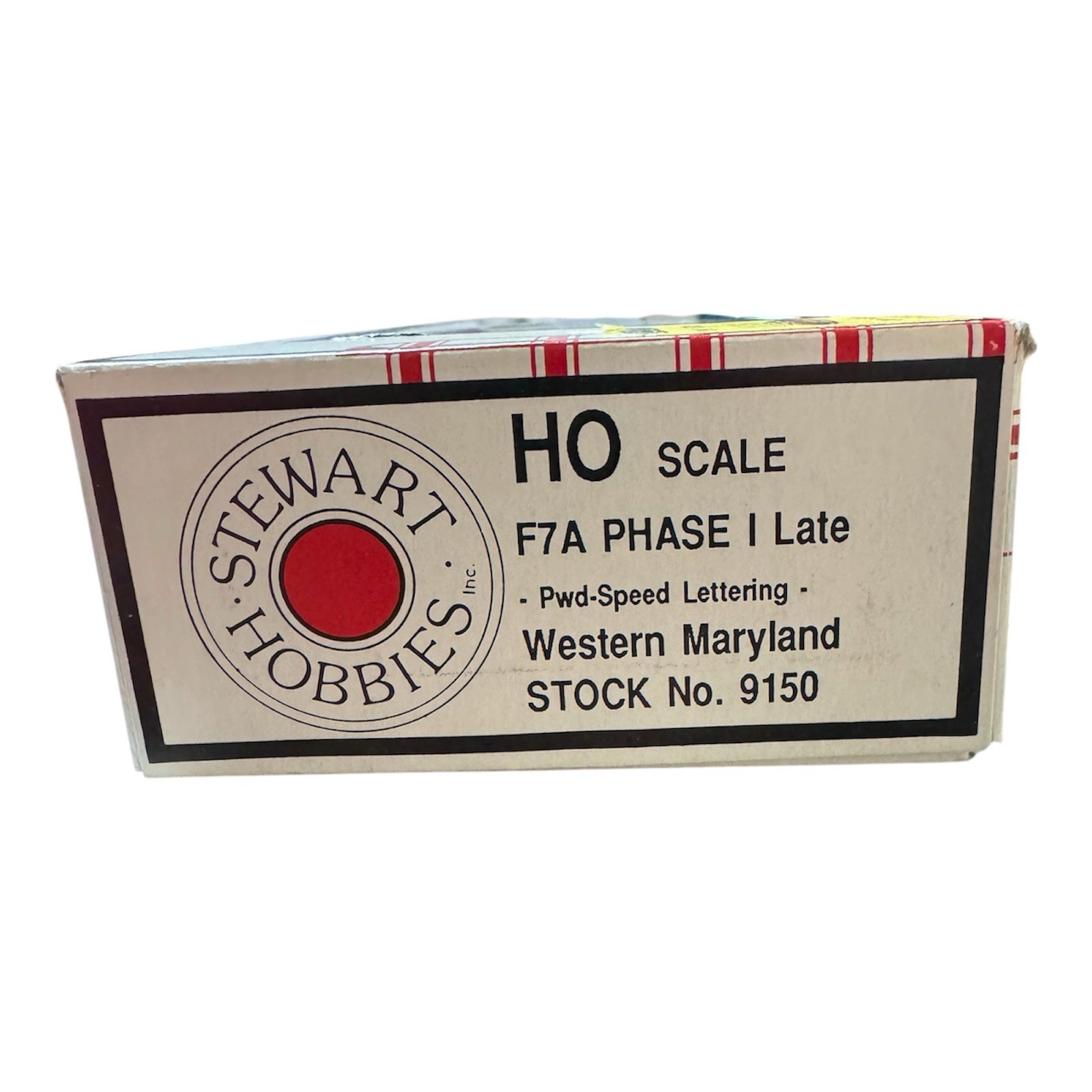 Stewart Hobbies 9150 HO Western Maryland F7A Phase I Late Powered Locomotive