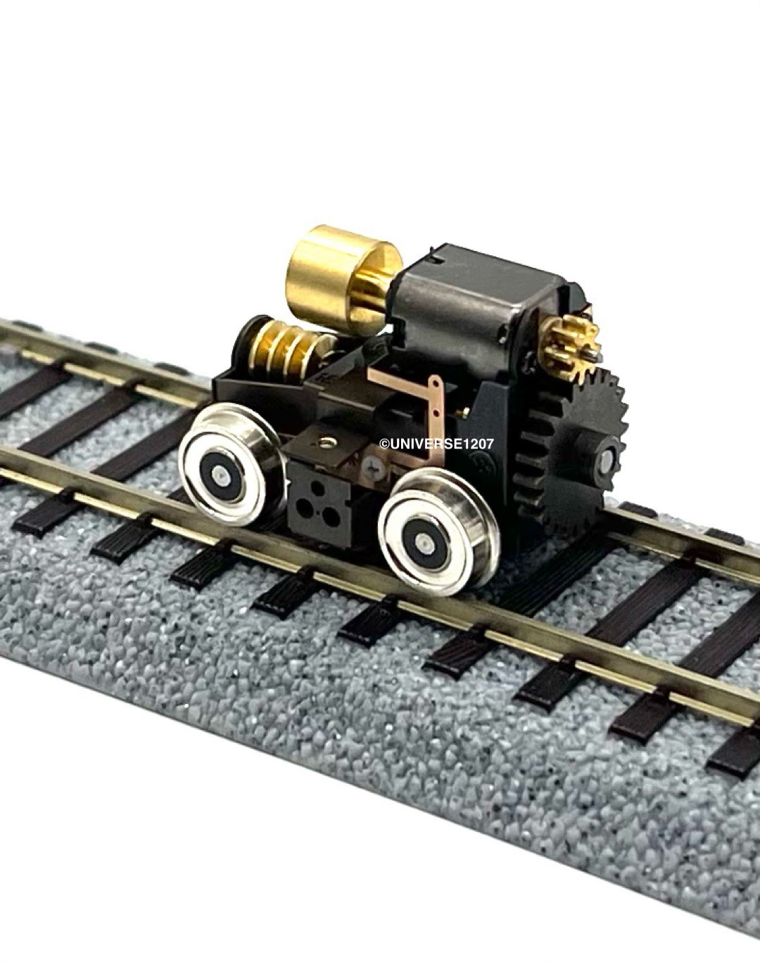 H0/On30/O16.5/Oe Gauge Aru-Model HO-18.5T Locomotive Power Drive Chassis D8.5mm