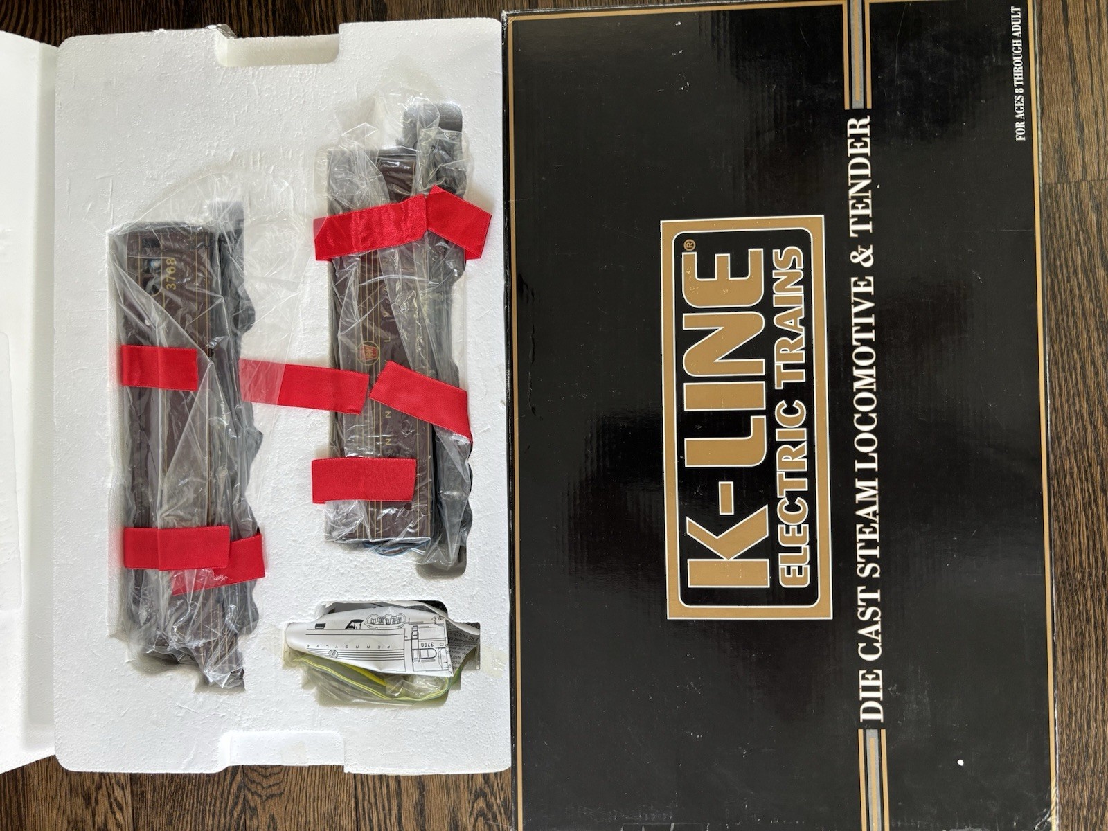 K3380-3768WIC PRR Torpedo Semi-Scale Die Cast Streamlined Pacific Steam