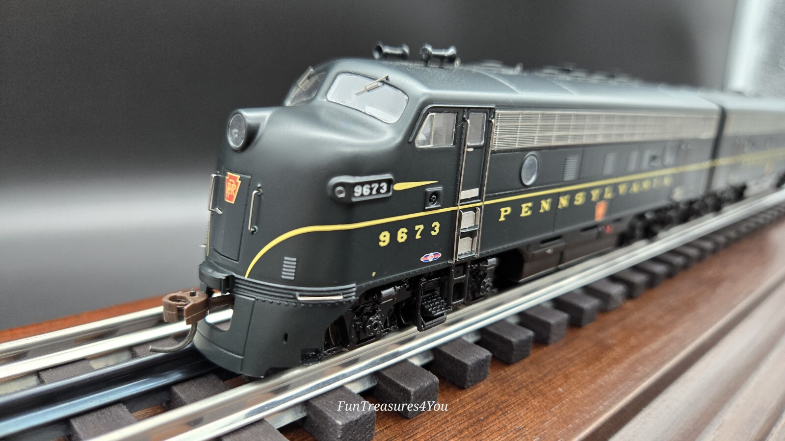 🚂 HO Scale Athearn Genesis G15014 G15015 Pennsylvania F7A-F7B #9673 0G1501aC LN