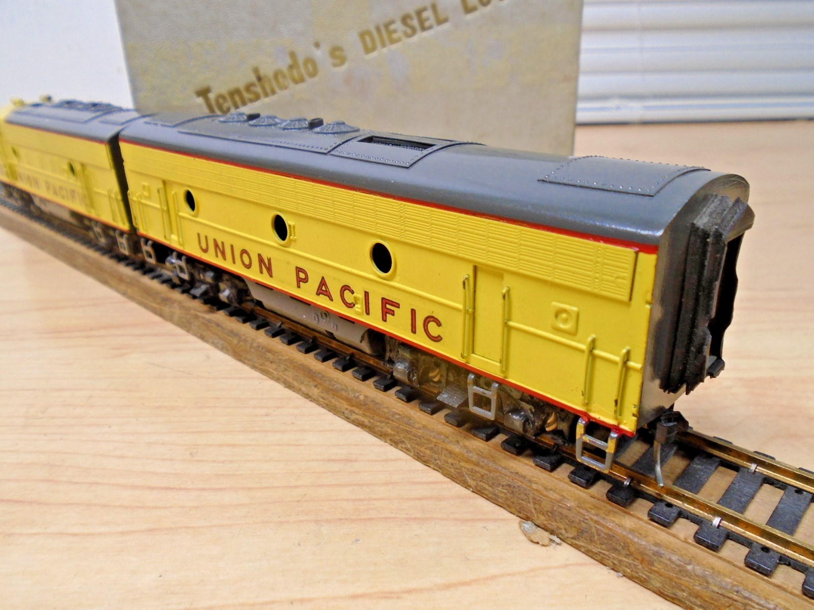 Finished Tenshodo Brass HO Japan Union Pacific Diesel Locos A&B Runs OB