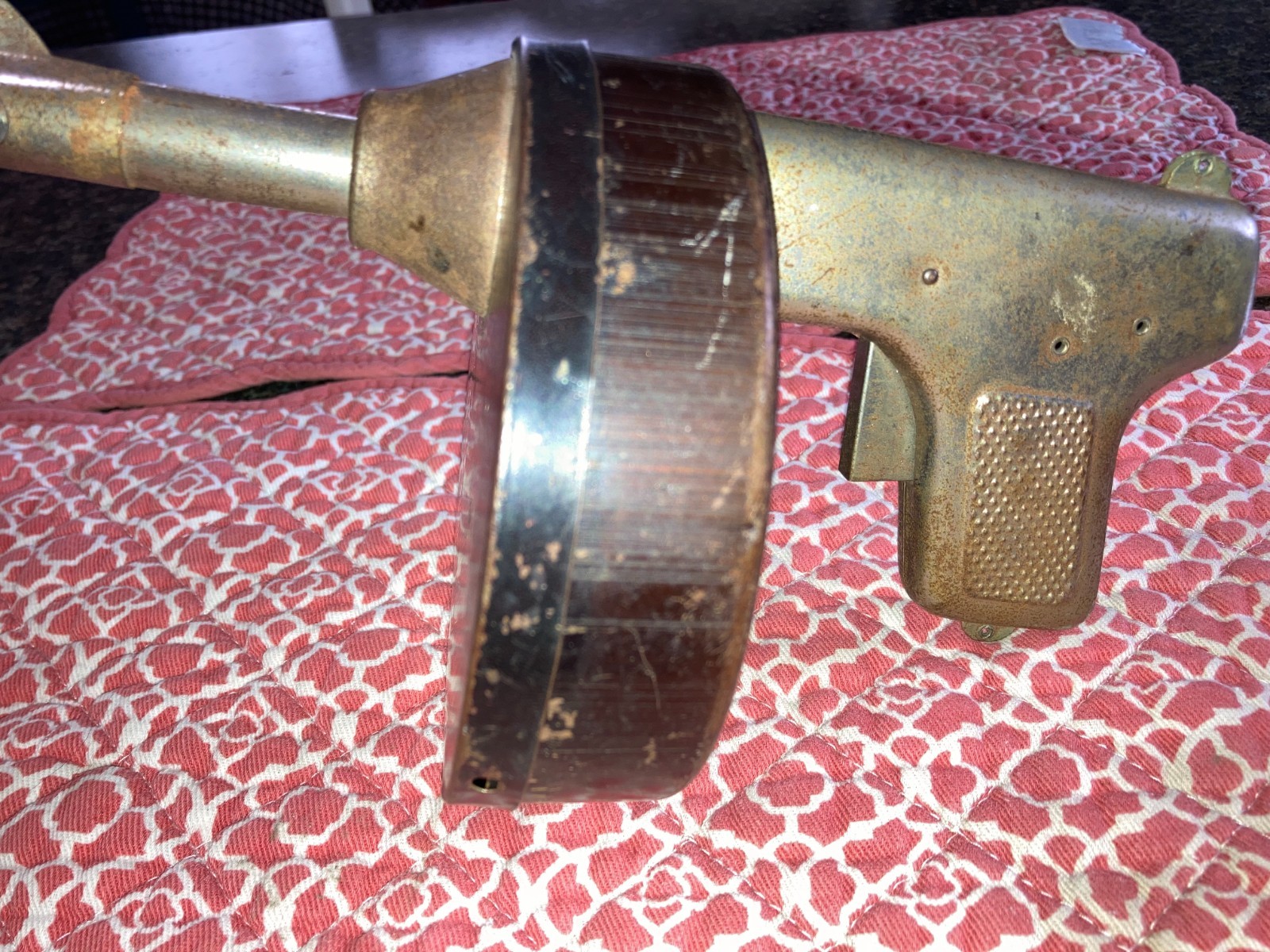 Hoge Toy #50 Junior Tommy Gun Battery Operated Mfg. 1930’s