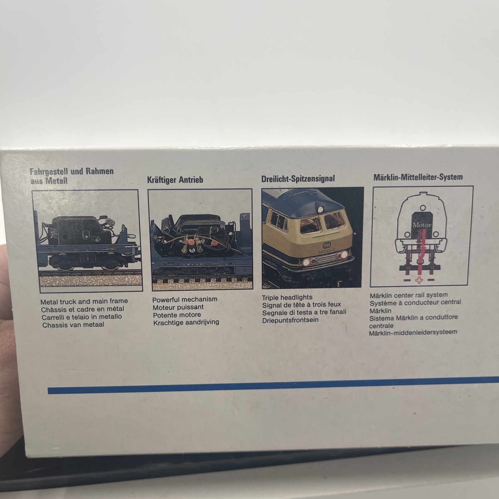 Märklin H0 83019 Diesel Locomotive BR 216 “Europa 1993” New In Box USA SELLER