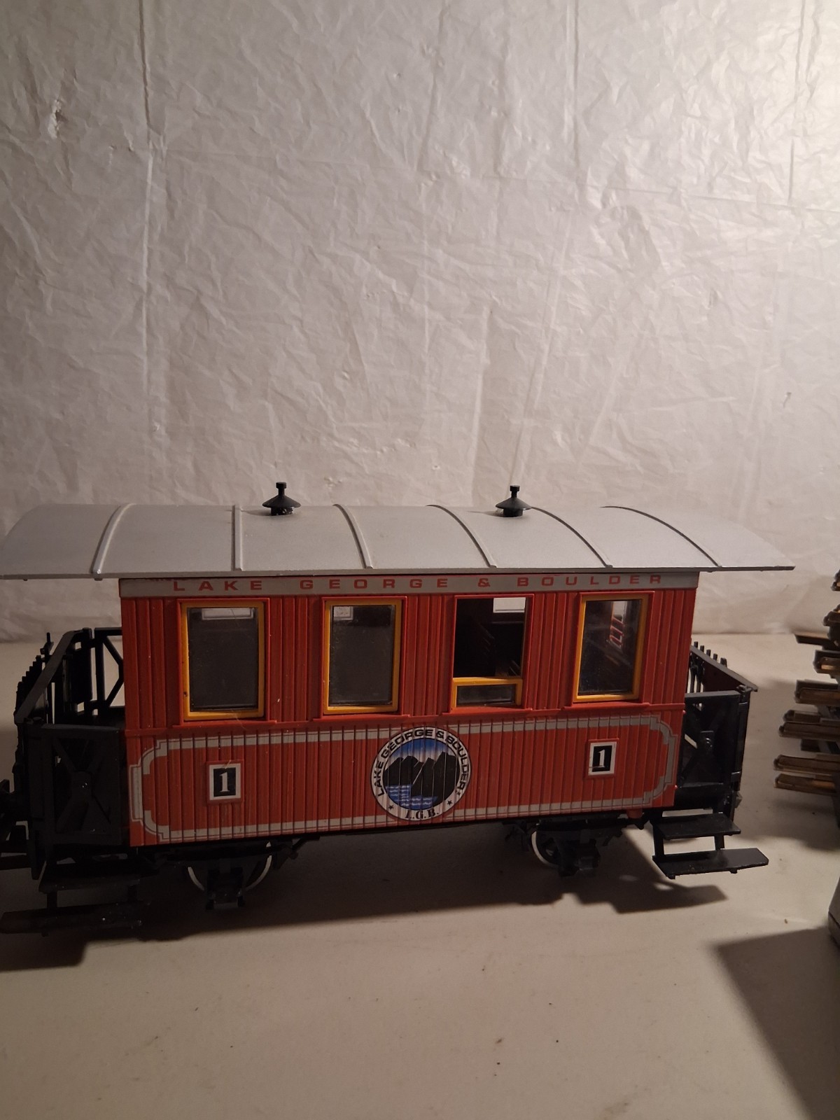 Lehmann LGB West Germany Made Train, Tracks, Book And Figures.