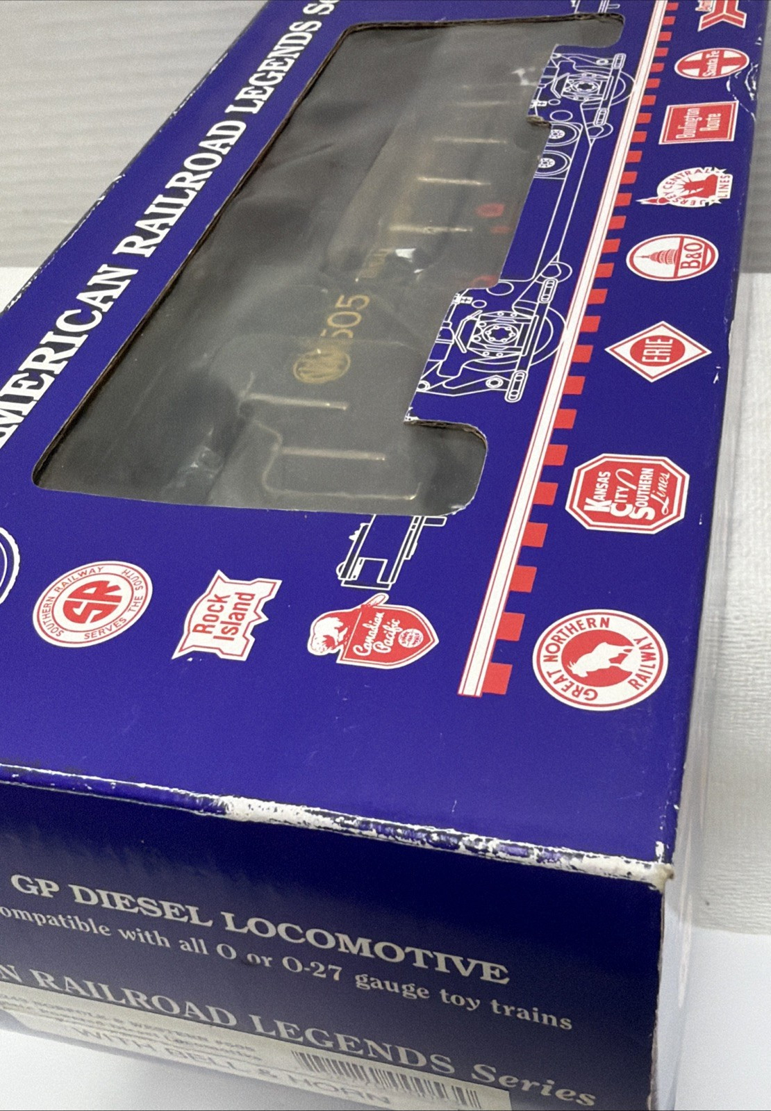RMT O/O27 RMT-4243 NORFOLK & WESTERN GP BEEP DIESEL LOCOMOTIVE #505 – LNIB