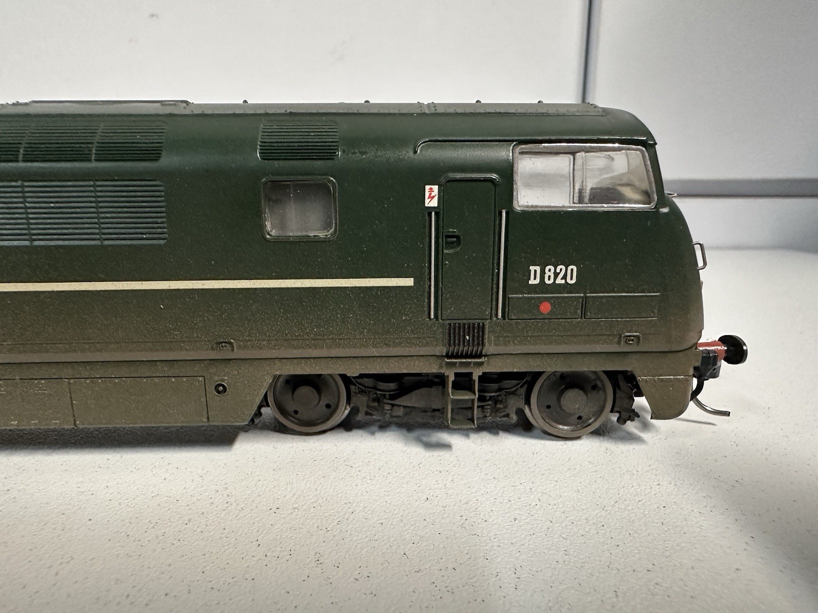 BACHMANN 32-058 CLASS 42 WARSHIP DIESEL LOCOMOTIVE GRENVILLE BR GREEN WEATHERED