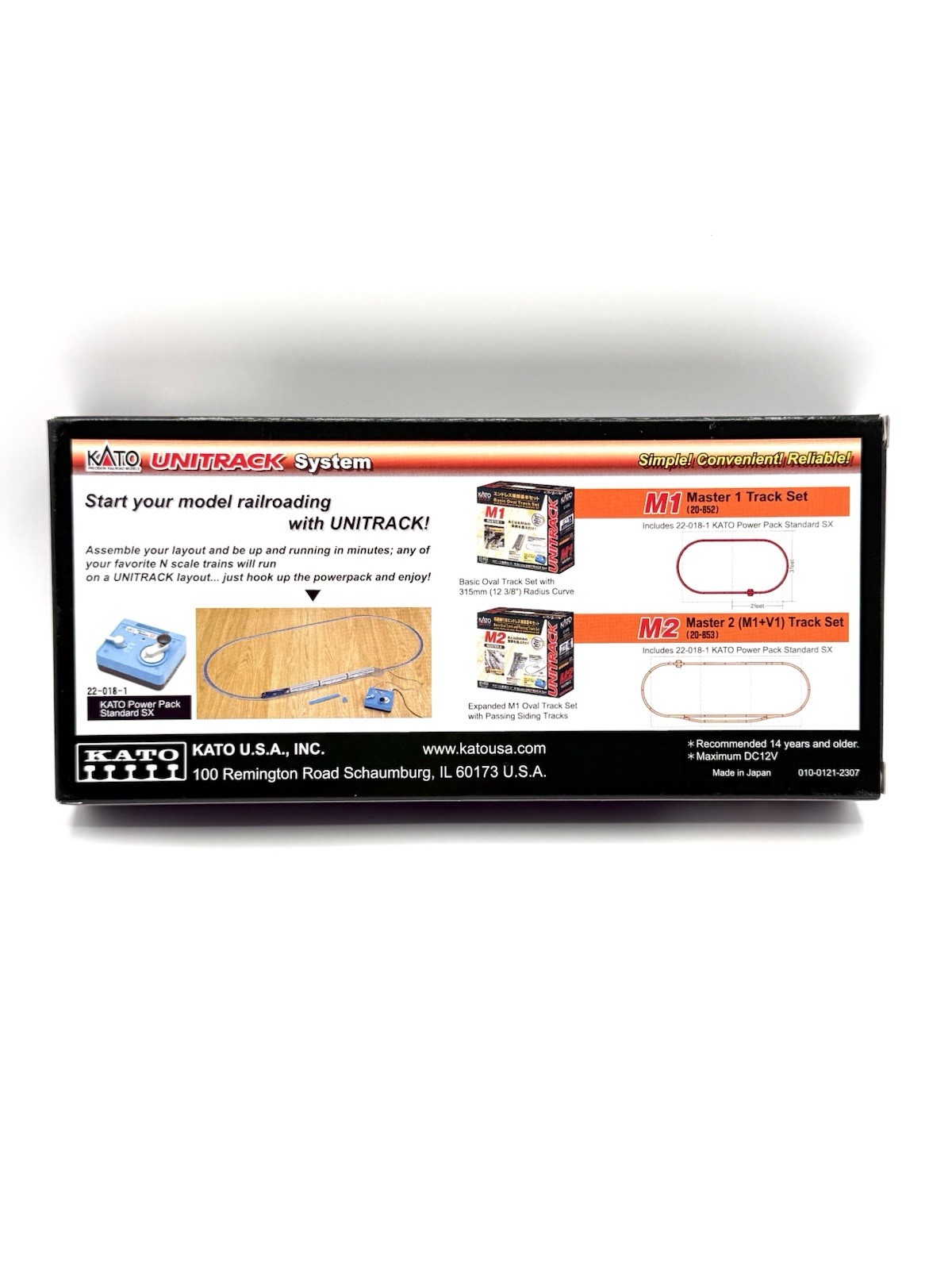 NEW KATO N Scale 106-0432 EMD FP7A F7B Milwaukee Road 2 Locomotive Set Sealed