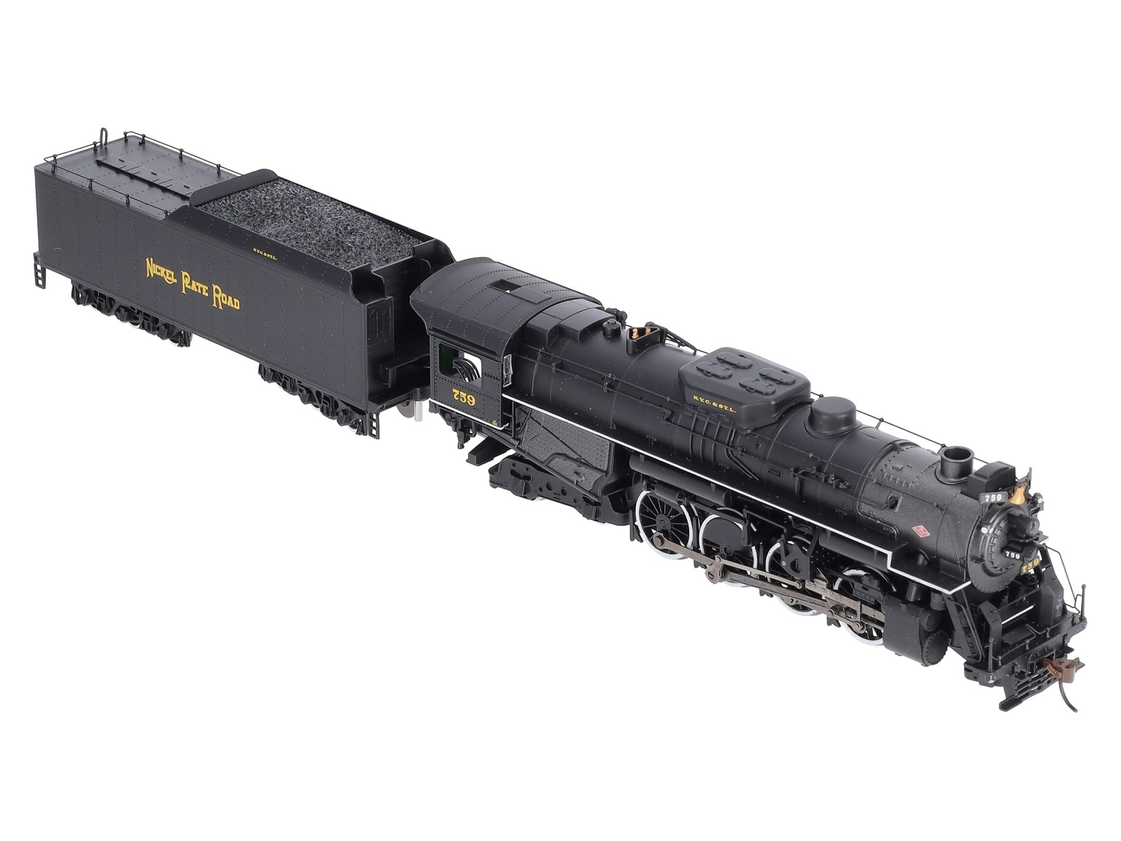 Bachmann 52404 HO Nickel Plate 2-8-4 Berkshire Steam Loco & Tender w/Sound & DCC