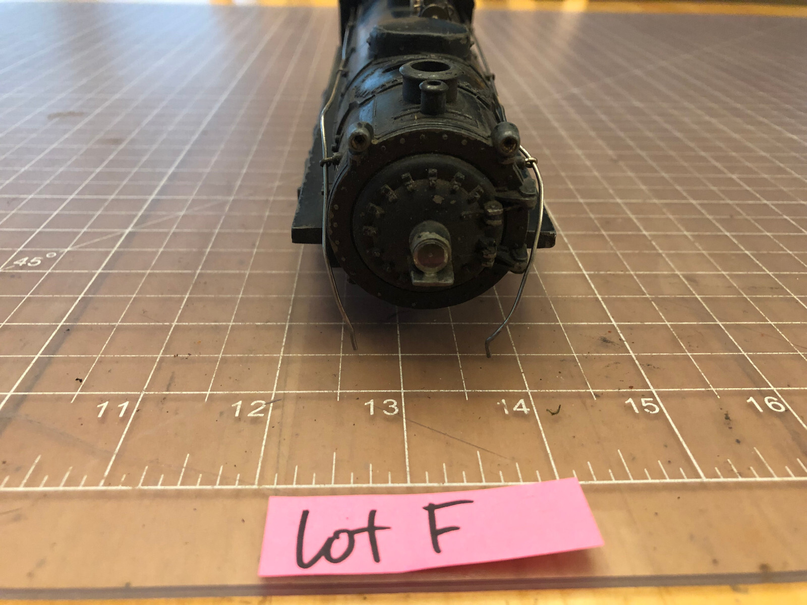 Lionel O Train Die Cast Metal 1666 Steam Locomotive Engine SHELL ONLY Part Lot F