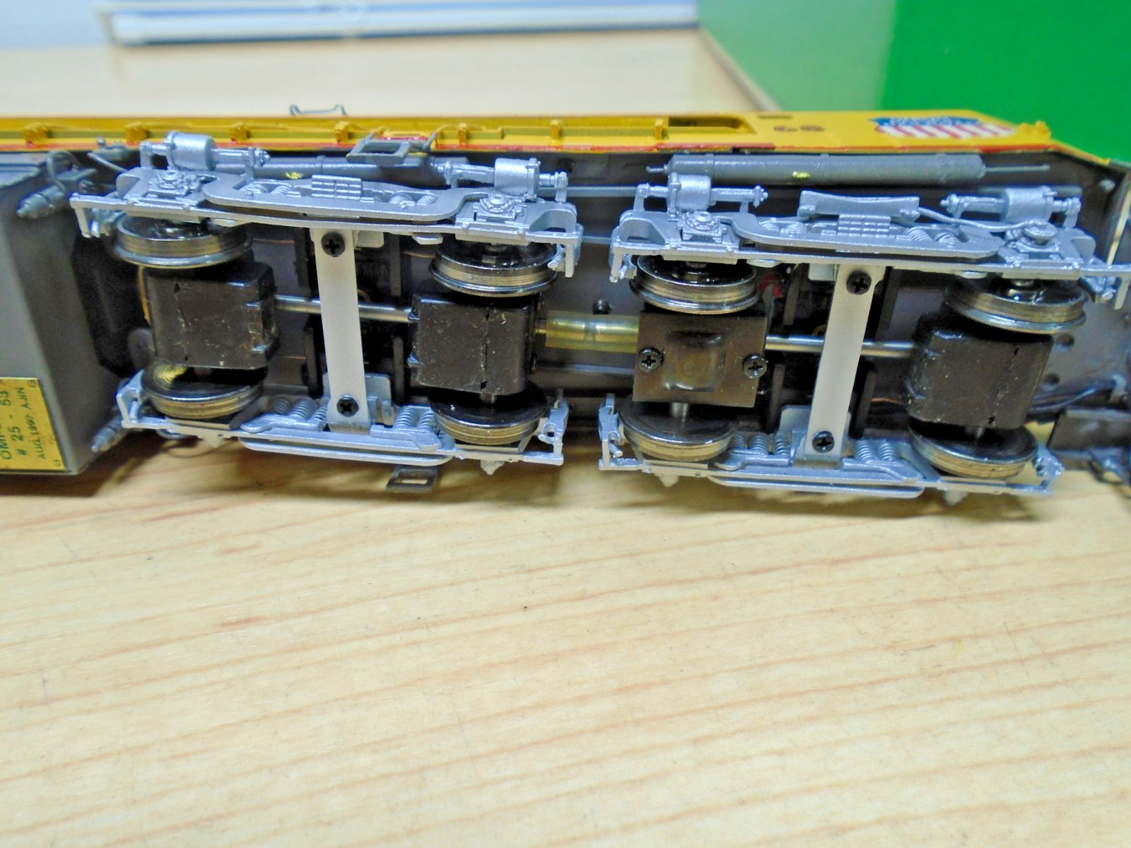 Overland BRASS HO Union Pacific Veranda Gas Turbine Loco & Fuel Tender Runs MIB