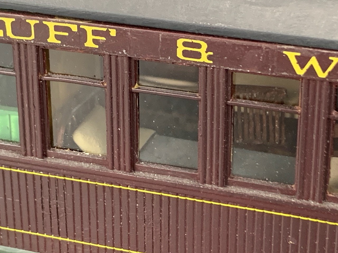 Empire Bluff & Western Steam Railcar # 101 Powered JER O3380