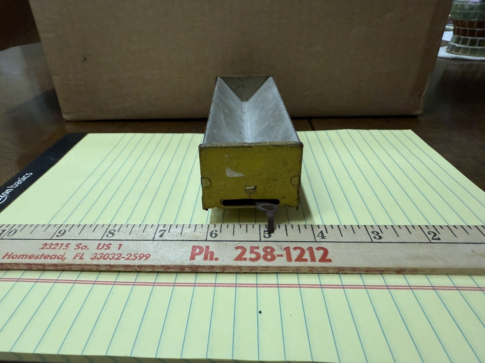 Vintage Hafner Trains Tin Wyandotte Toys Gondola 91746 “O” Model Train