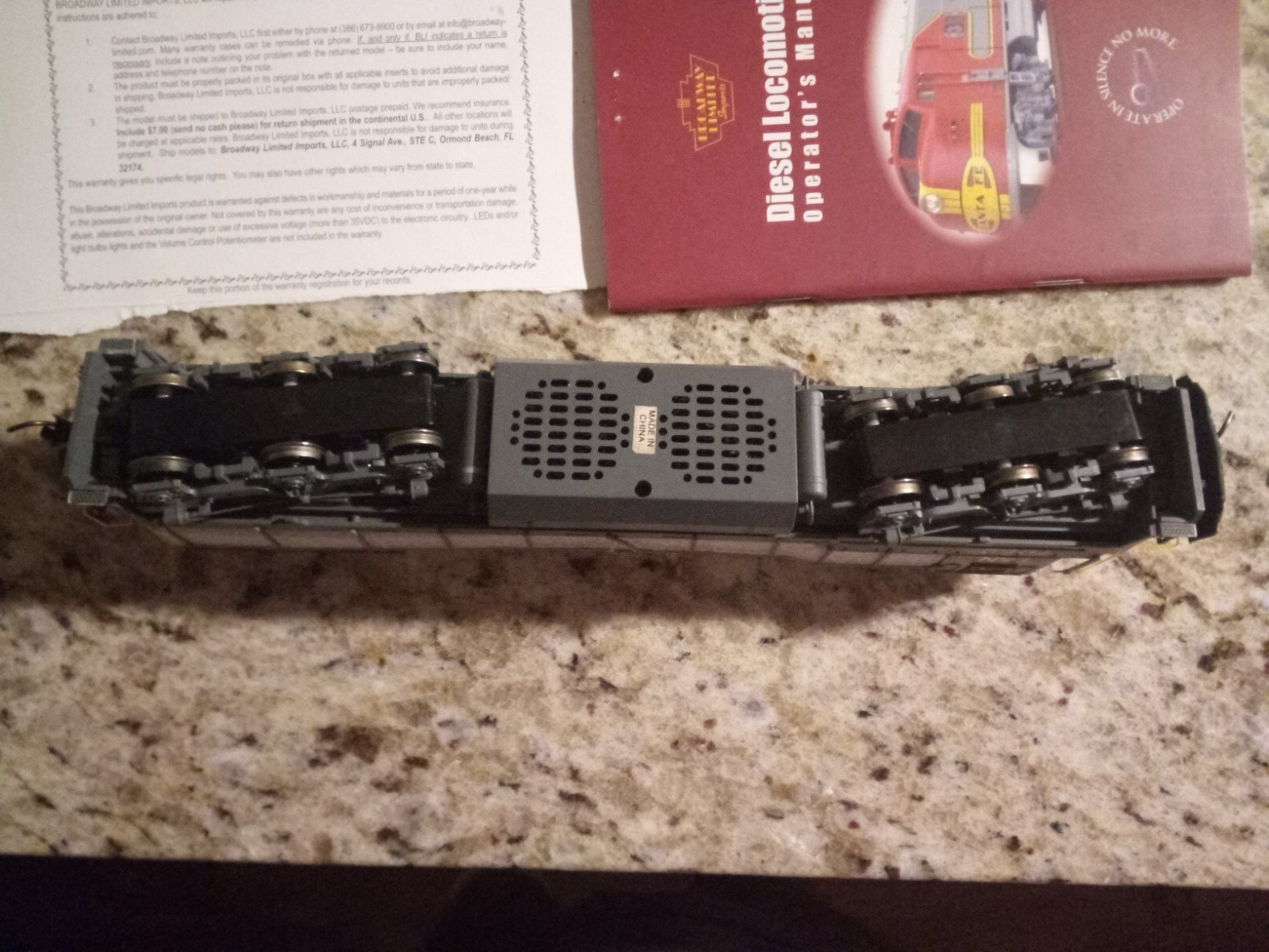 GE C30-7 2 Window L&N #7062 HO