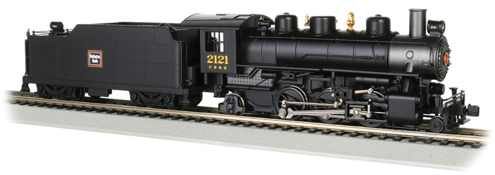 Bachmann 51508 HO CB&Q Burlington #2121 – 2-6-2 Prairie