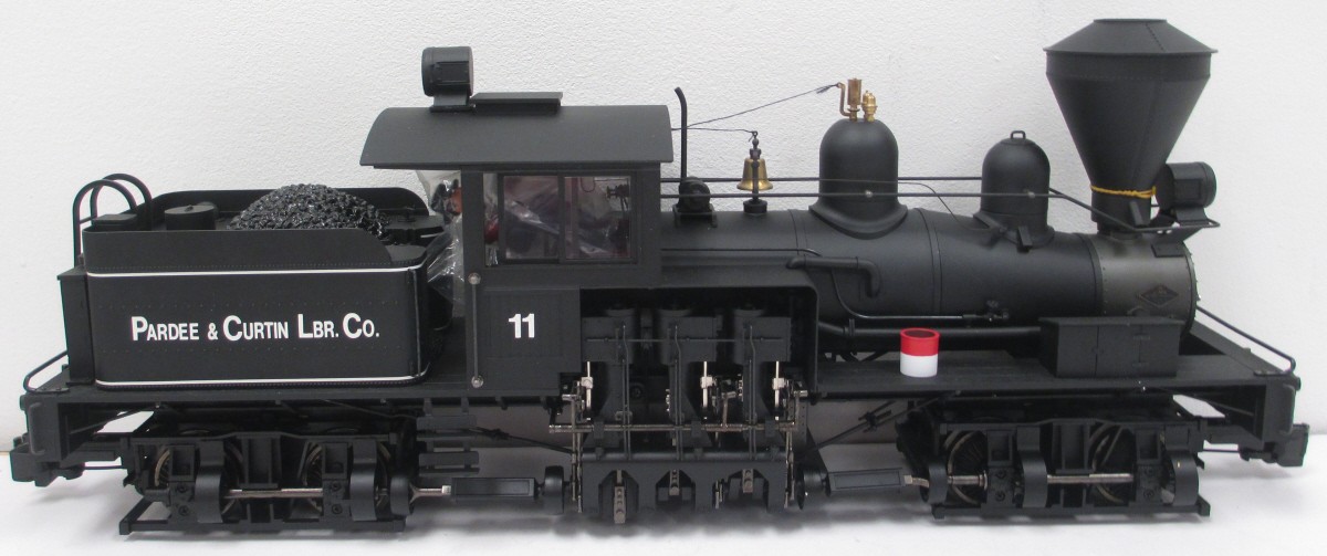 Bachmann 81196 G Pardee & Curtin Lumber Co. 2-Truck Shay Steam Locomotive #11