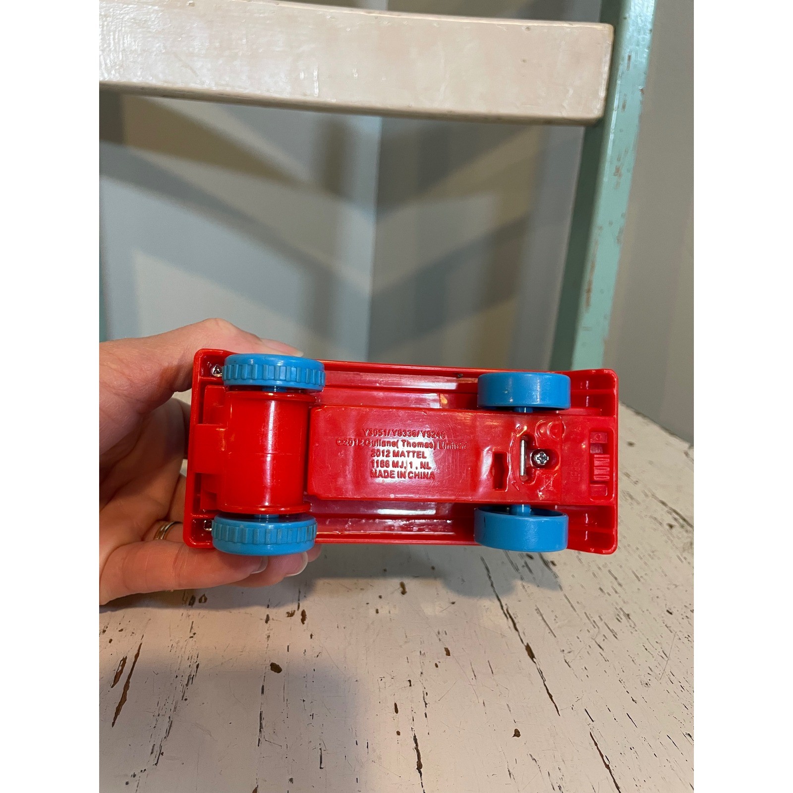 2013 Fisher Price REV ‘ N LIGHT UP THOMAS My First Friends TALKING #Y3051 WORKS!