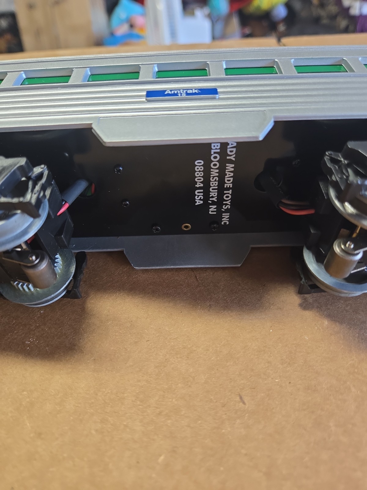 RMT AMTRAK POWERED RDC RAIL DIESEL ENGINE PASSENGER CAR – O GAUGE LIONEL TRAIN