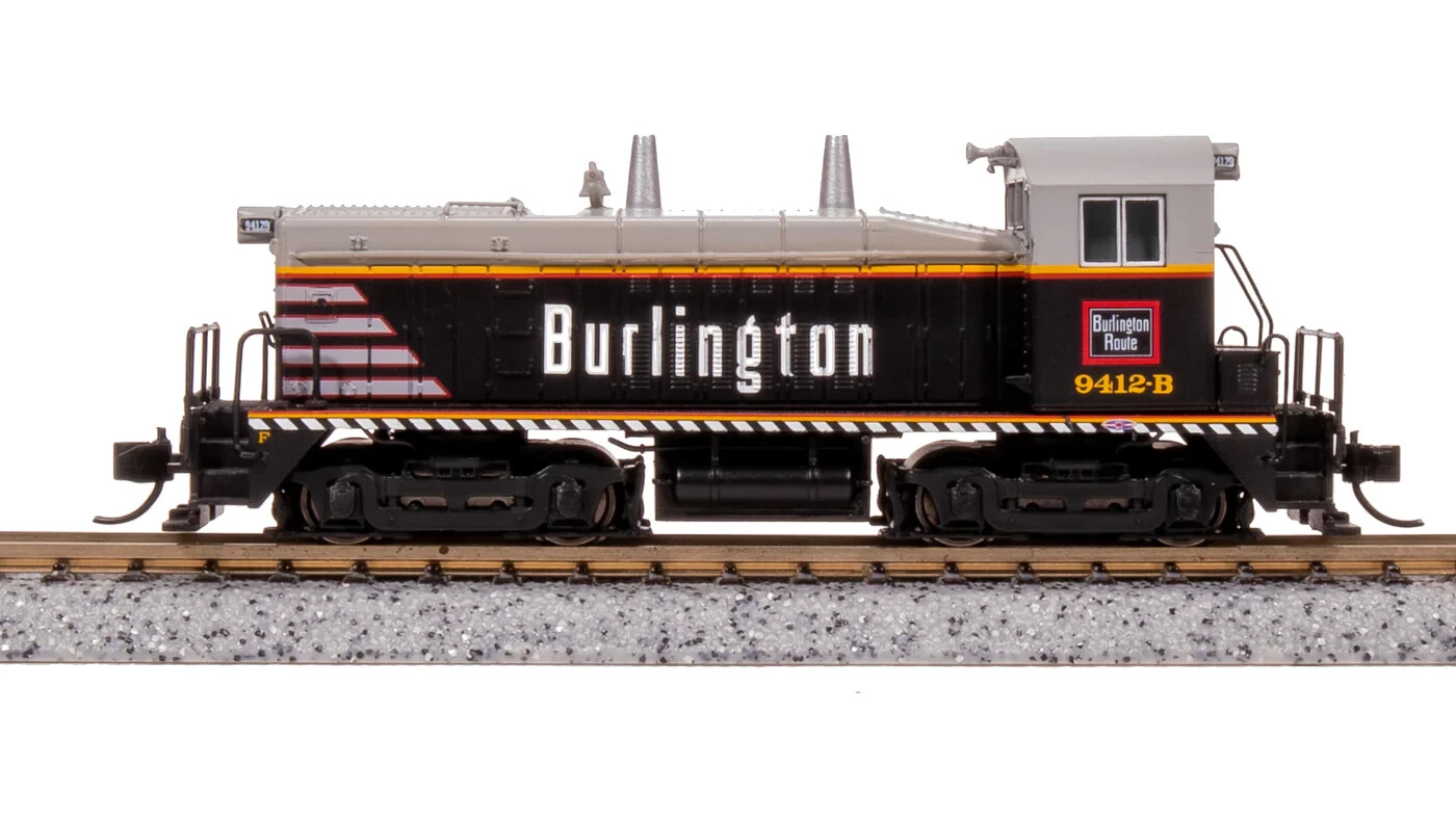 BROADWAY LIMITED 7486 N EMD NW2 CBQ 9407B Billboard Paragon4 Sound/DC/DCC