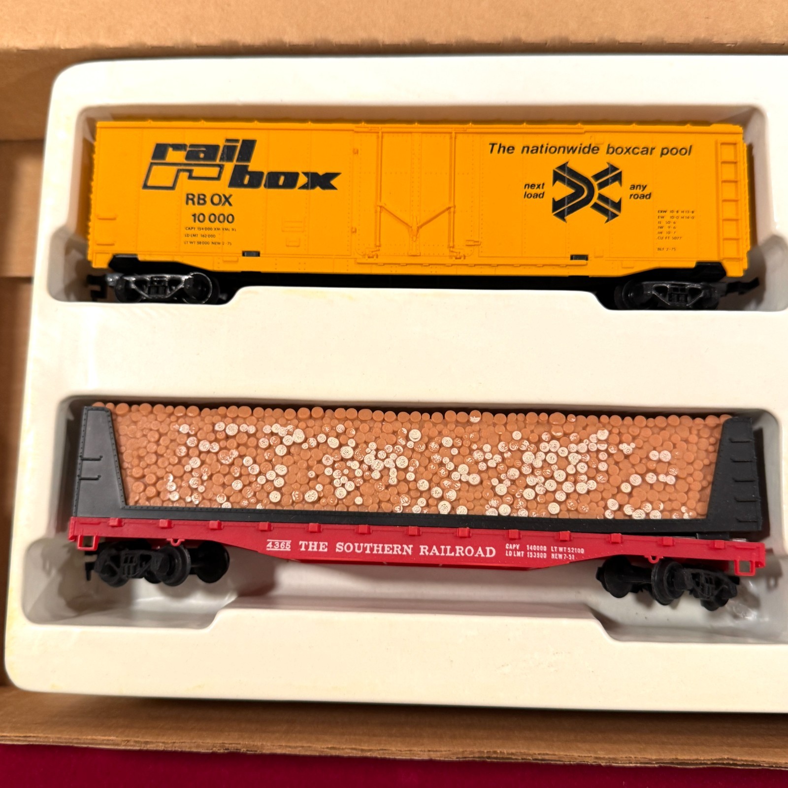 Vintage Tyco Chattanooga Steam Locomotive Set w/ Box Untested Good Condition HO
