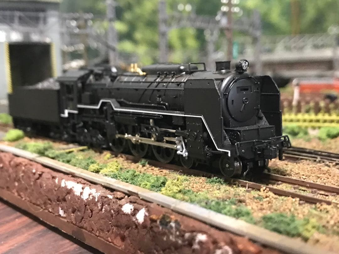 KATO N Gauge 2017-5 C62 Sanyo Type Kure Line Steam Locomotive Model