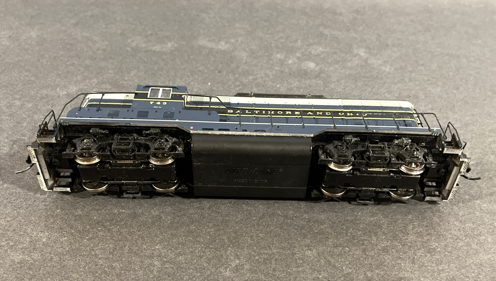 B&O GP7 Deisel Locomotive HO Scale Proto 2000 23243 Baltimore & Ohio Road #743
