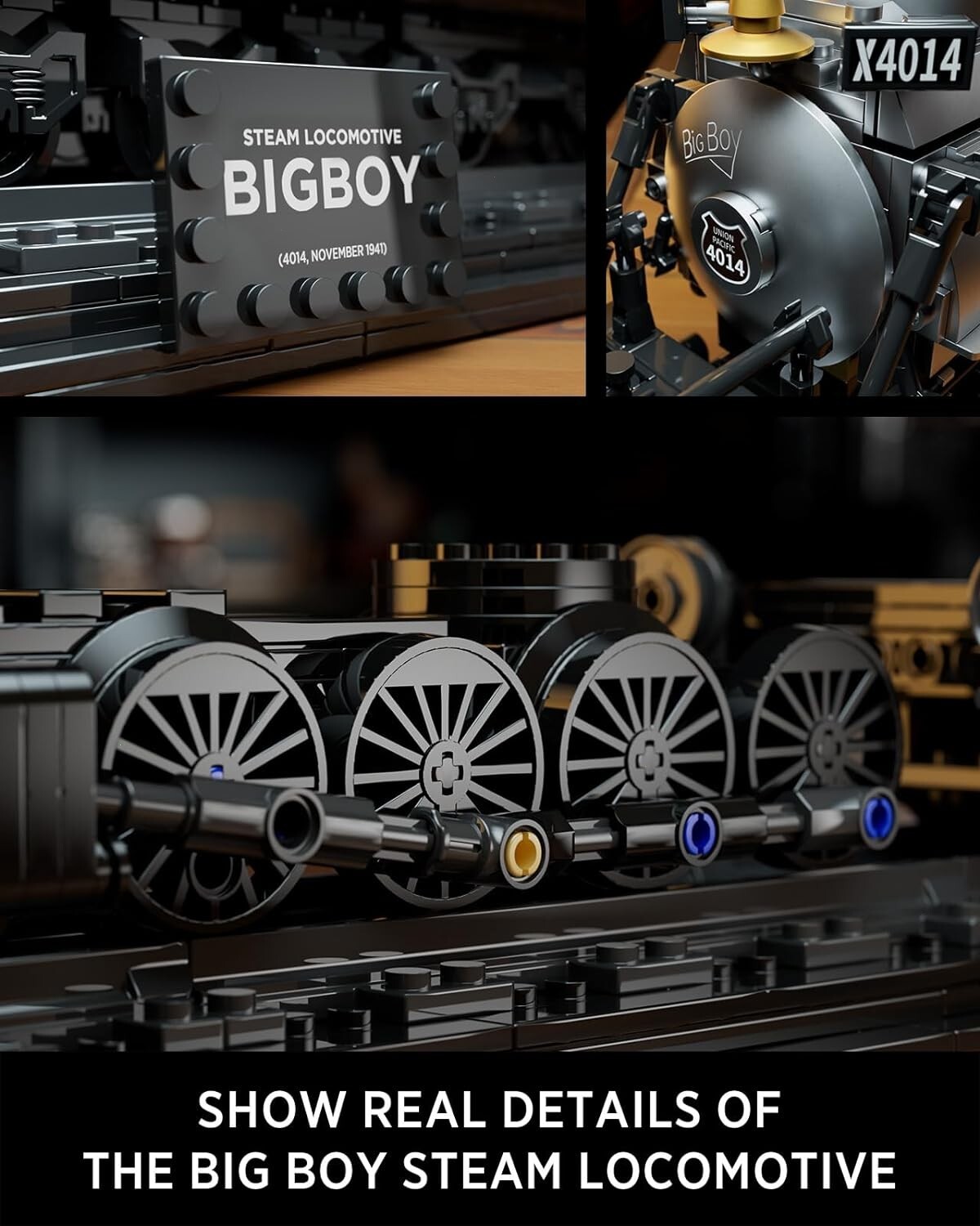 Big Boy Locomotive, Articulated Steam Locomotive Building Upgraded Version