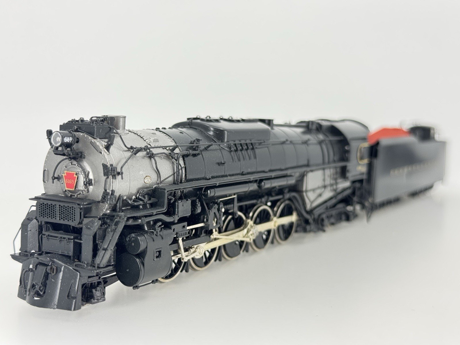HO Key Imports Brass Pennsylvania J-1 2-10-4 Texas Steam Locomotive PRR #6169