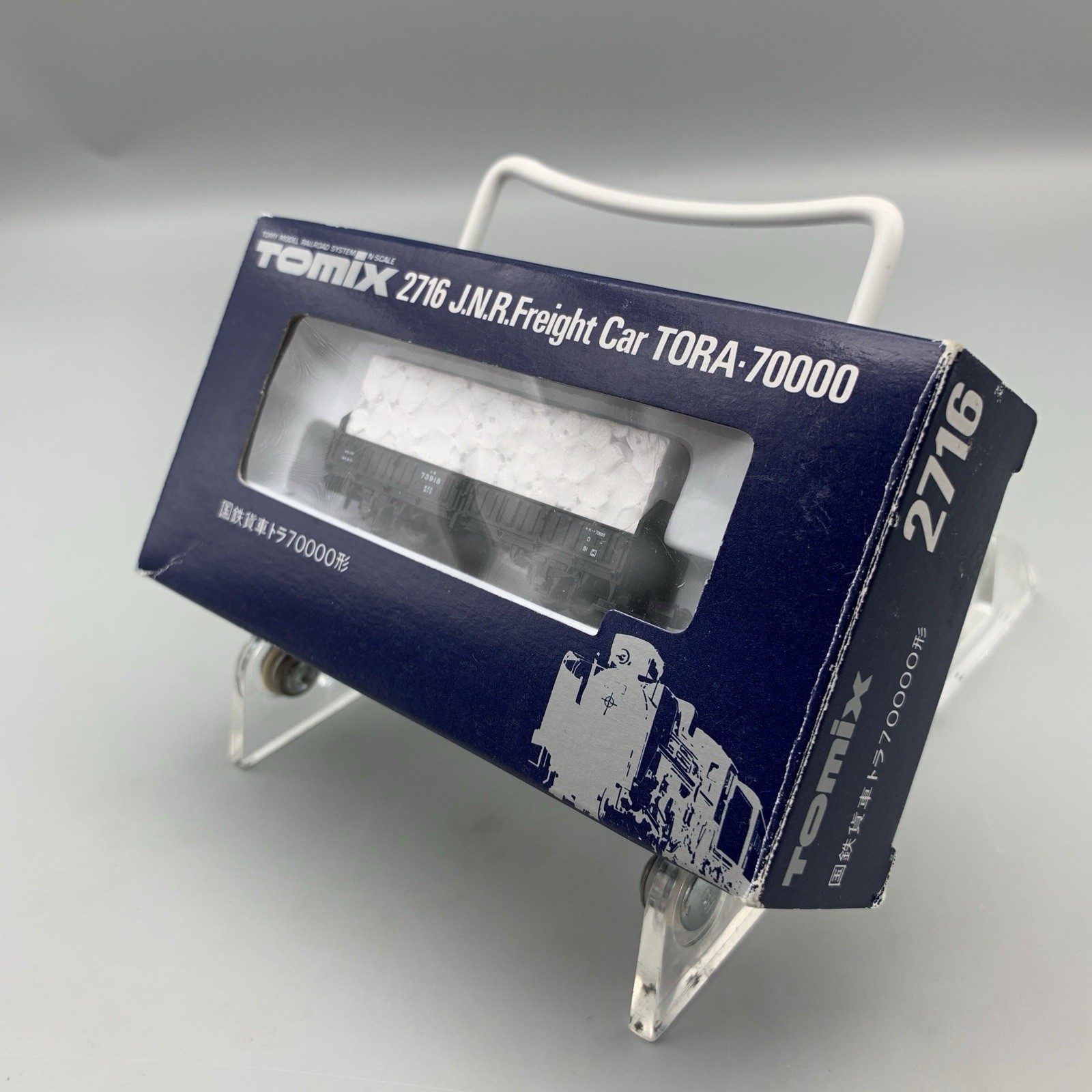 Vintage Tomix 2716 J.N.R. Freight Car TORA 70000 Japan Unused RARE