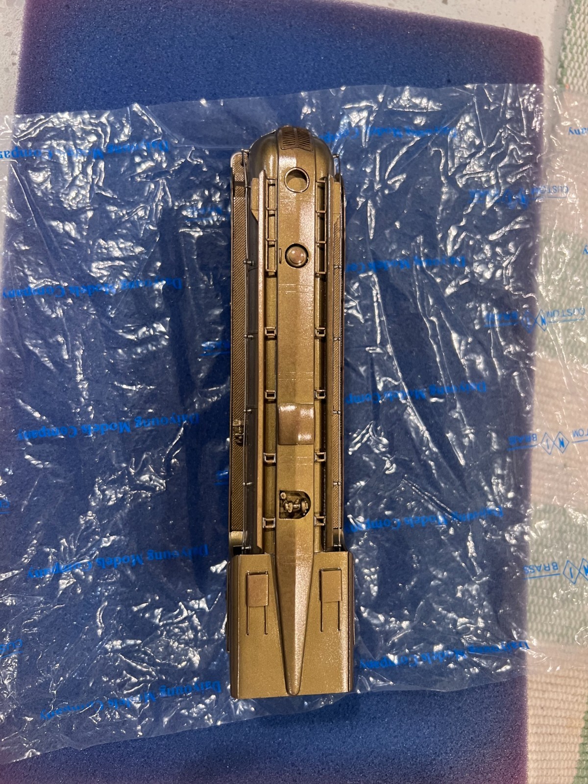 NJ Custom Models HO Scale UP 4-6-2 ’49er’ Steam Brass in Original Box