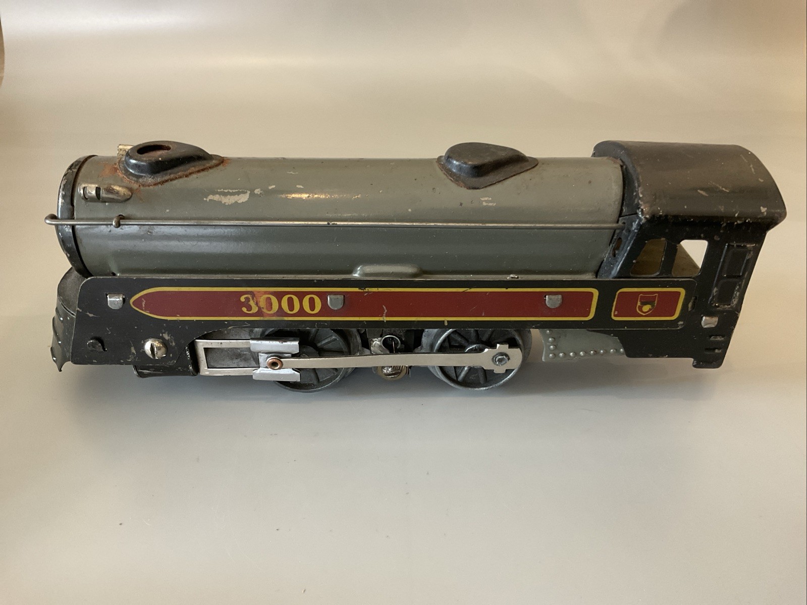 Vintage Marx O Gauge Locomotive Engine Metal Train Untested As-Is